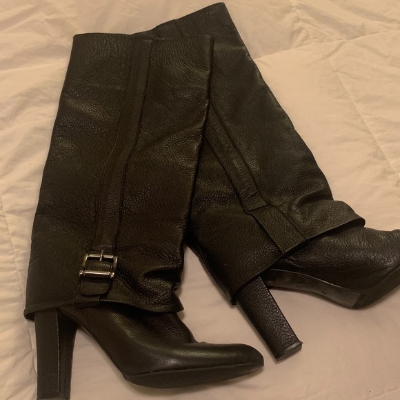 Zara Boots Leather Made in Spain 37 - Picture 4 of 5